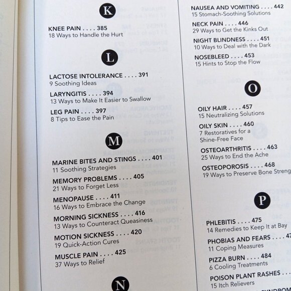 The Doctors Book of Home Remedies : Quick Fixes, 20th Edition Anniversary 2009 - Picture 15 of 16